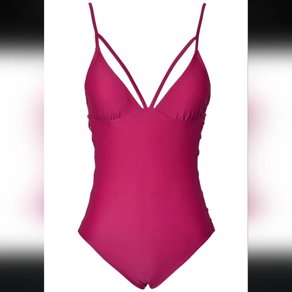 CUPSHE|‎ One-Piece | Pink Swimsuit| Size Medium​